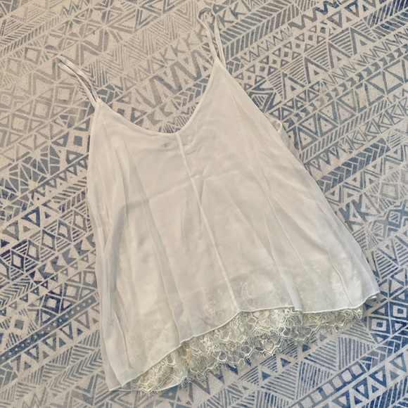 Lacy White Camisole - Picture 6 of 7
